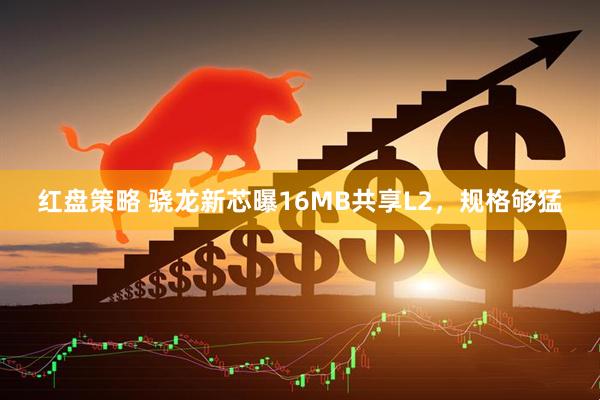 红盘策略 骁龙新芯曝16MB共享L2，规格够猛